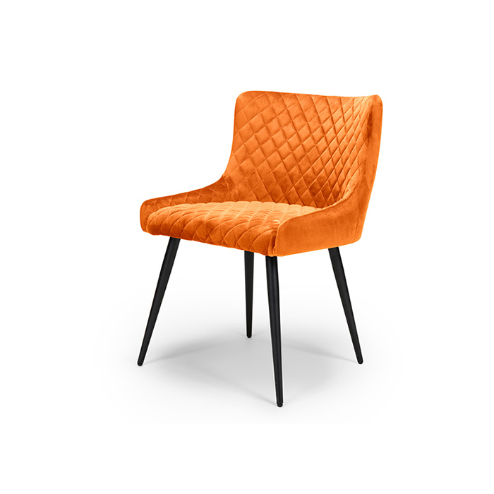 Malmo Velvet Dining Chair - Click Image to Close